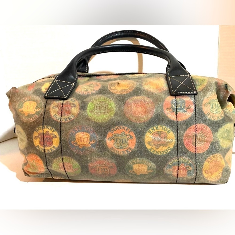 Dooney & Bourke Multicolor Satchel Bag - Picture 2 of 10